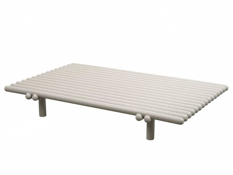 Cane-line Sticks Platform Couchtisch, 140 x 93 cm, Aluminium