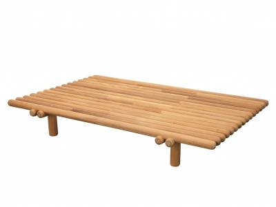 Cane-line Sticks Platform Couchtisch, 140 x 93 cm, Teak