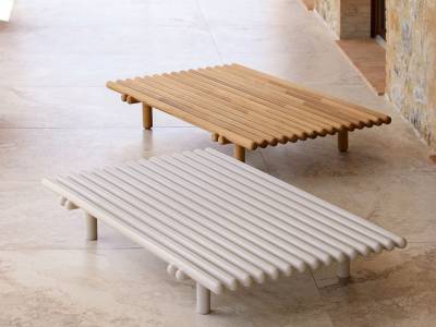 Cane-line Sticks Platform Couchtisch, 140 x 93 cm, Teak