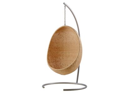 Sika Design Hanging Egg Sessel, Core Weave Rattan Natural