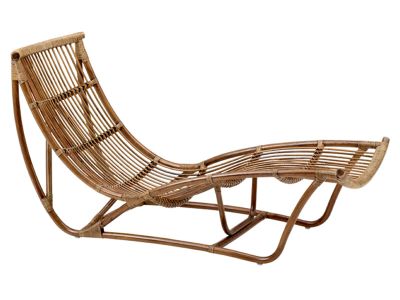 Sika Design Michelangelo Daybed, Rattan antique