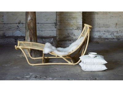 Sika Design Michelangelo Daybed, Rattan antique