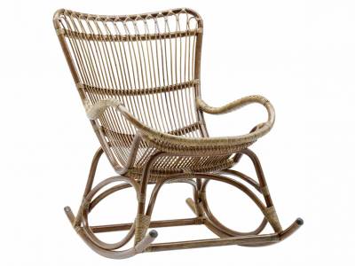 Sika Design Monet Rattan Schaukelstuhl - Rattan Antique