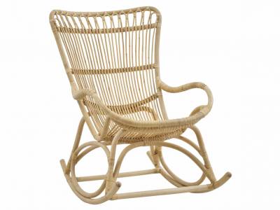 Sika Design Monet Rattan Schaukelstuhl - Rattan Natural