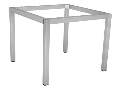 Stern Tischsystem: Edelstahl Tischgestell 90 x 90 cm + freiwählbare Tischplatte